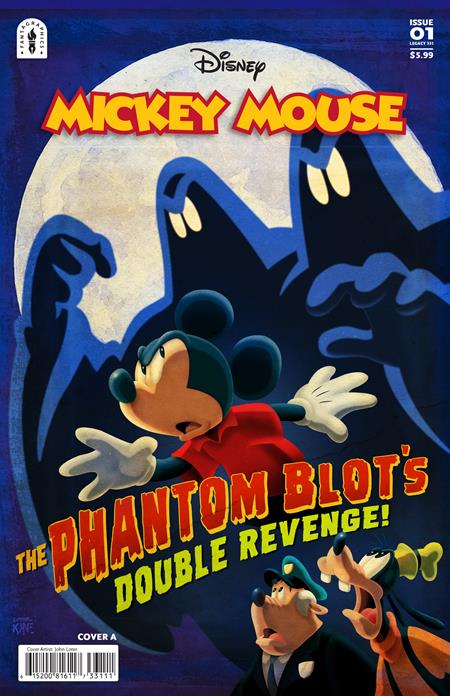 Weekly Pull list - MICKEY MOUSE THE PHANTOM BLOTS DOUBLE REVENGE #1 CVR A JOHN LOTER
