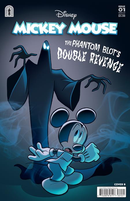 Weekly Pull list - MICKEY MOUSE THE PHANTOM BLOTS DOUBLE REVENGE #1 CVR B ANDREA FRECCERO VAR