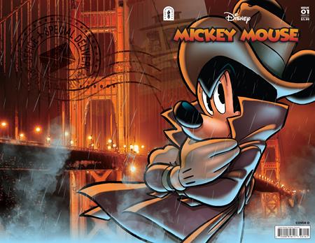Weekly Pull list - MICKEY MOUSE THE PHANTOM BLOTS DOUBLE REVENGE #1 CVR D INC 1:10 ANDREA FRECCERO WRAPAROUND VAR