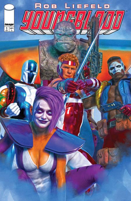 Weekly Pull list - YOUNGBLOOD #1 (2025) CVR J INC 1:100 MARK SPEARS VAR
