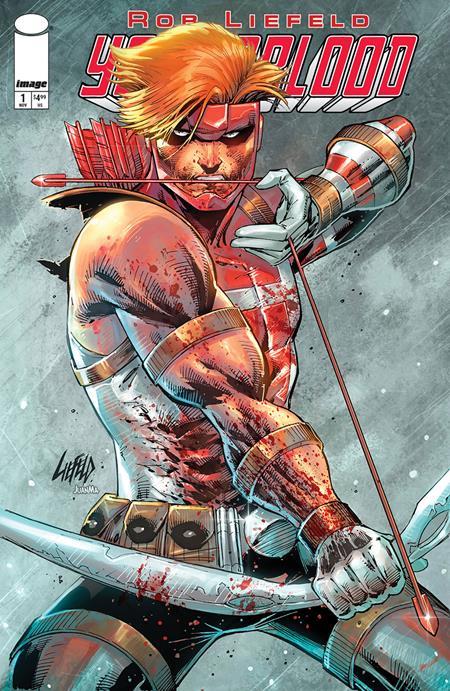 Weekly Pull list - YOUNGBLOOD #1 (2025) CVR K 1:500 ROB LIEFELD SIGNED CGC GRADED FOIL VAR