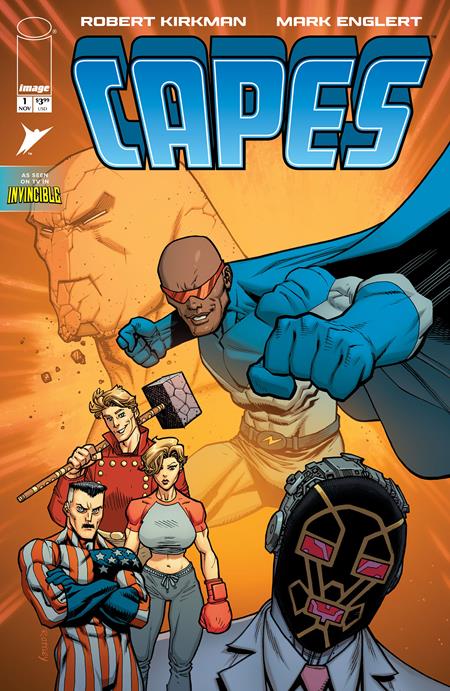 Weekly Pull list - INVINCIBLE UNIVERSE CAPES #1 CVR A RYAN OTTLEY & DAVE MCCAIG