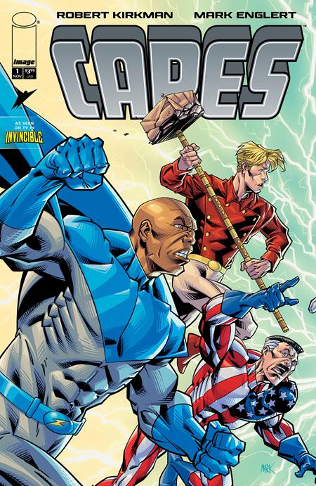 Weekly Pull list - INVINCIBLE UNIVERSE CAPES #1 CVR B MARK ENGLERT VAR