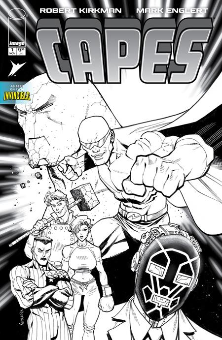 Weekly Pull list - INVINCIBLE UNIVERSE CAPES #1 CVR E INC 1:50 RYAN OTTLEY VAR