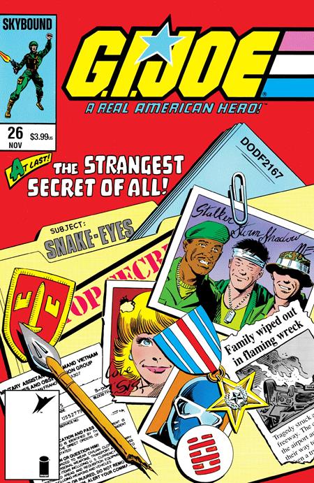  SEP251043 | GI JOE A REAL AMERICAN HERO @26 HAMA FILES EDITION CVR C MIKE ZECK & BOB WIACEK FOIL VAR PRE ORDER/ÖN SİPARİŞ [SEP25] | IMAGE  