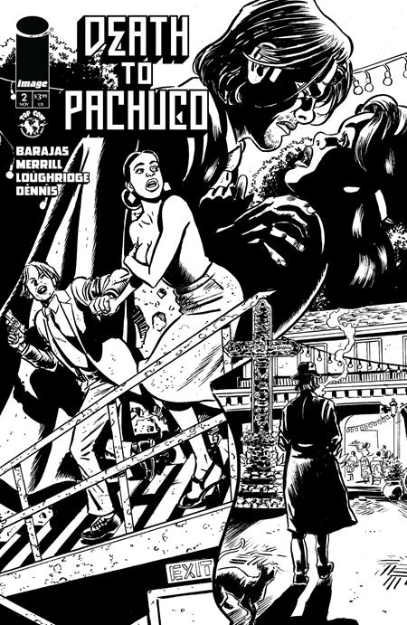 Weekly Pull list - DEATH TO PACHUCO #2 (OF 5) CVR D INC 1:10 DAVID LAPHAM VAR (MR)