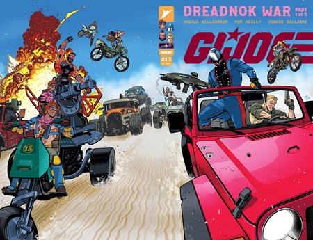Weekly Pull list - GI JOE #13 CVR A TOM REILLY WRAPAROUND