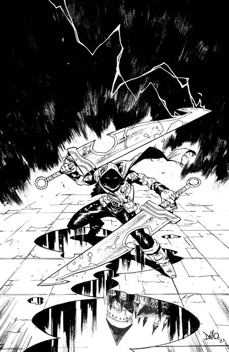 Weekly Pull list - LOST FANTASY #5 CVR D INC 1:15 MAXI DALLO B&W VAR