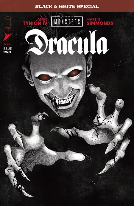  SEP251064 | UNIVERSAL MONSTERS DRACULA BLACK & WHITE SPECIAL @2 (OF 2) CVR B ANWITA CITRIYA VAR PRE ORDER/ÖN SİPARİŞ [SEP25] | IMAGE  
