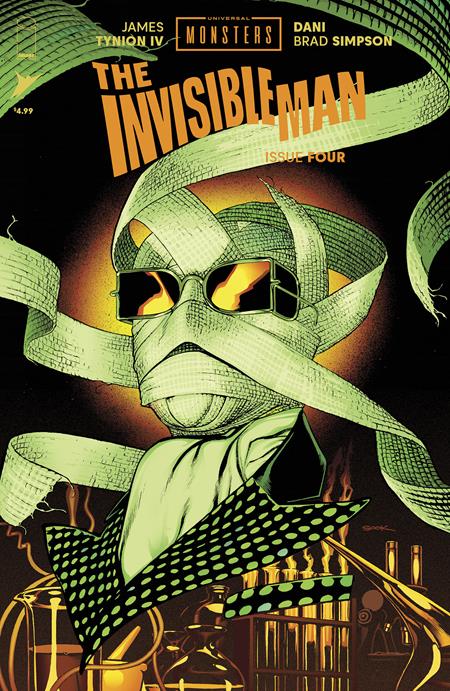  SEP251066 | UNIVERSAL MONSTERS THE INVISIBLE MAN @4 (OF 4) CVR B RYAN SOOK VAR PRE ORDER/ÖN SİPARİŞ [SEP25] | IMAGE  