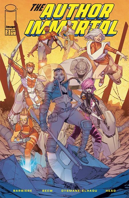 Weekly Pull list - AUTHOR IMMORTAL #2 CVR C JIM TOWE & JP JORDAN YOUNGBLOOD TEAM UP VAR