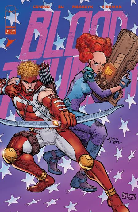 Weekly Pull list - BLOOD & THUNDER #7 CVR G EJ SU YOUNGBLOOD TEAM UP VAR (MR)