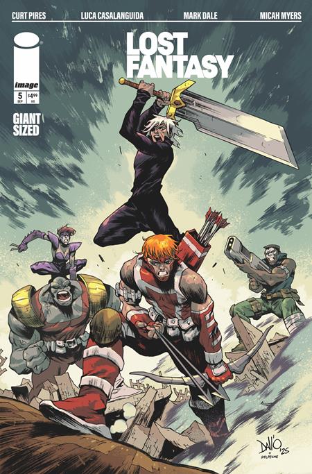 Weekly Pull list - LOST FANTASY #5 CVR I MAXI DALLO YOUNGBLOOD TEAM UP VAR
