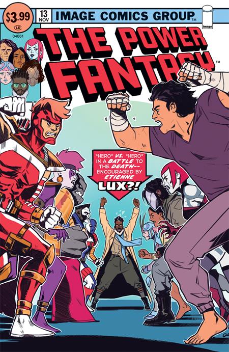 Weekly Pull list - POWER FANTASY #13 CVR C CASPAR WIJNGAARD YOUNGBLOOD TEAM UP VAR (MR)