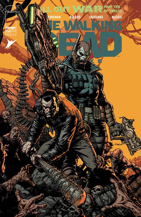 WALKING DEAD DELUXE #124 CVR D DAVID FINCH YOUNGBLOOD TEAM UP VAR (MR)