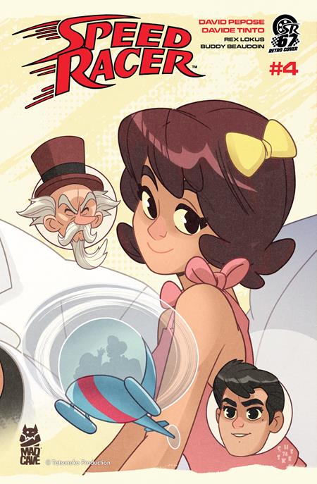 Weekly Pull list - SPEED RACER #4 CVR B SEAN GALLOWAY RETRO MANGA VAR