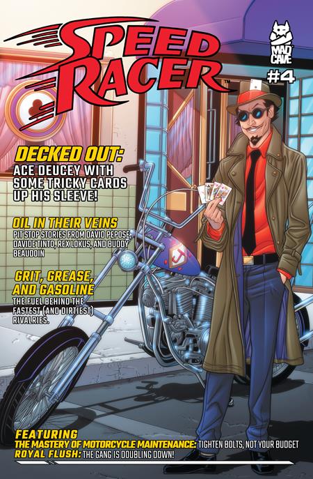 Weekly Pull list - SPEED RACER #4 CVR C 10 COPY CHRIS BATISTA CAR MAGAZINE HOMAGE UNLOCK VAR