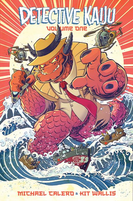  SEP250521 | DETECTIVE KAIJU TP VOL 01 CVR B JON SOMMARIVA VAR PRE ORDER/ÖN SİPARİŞ [SEP25] | LUNAR  
