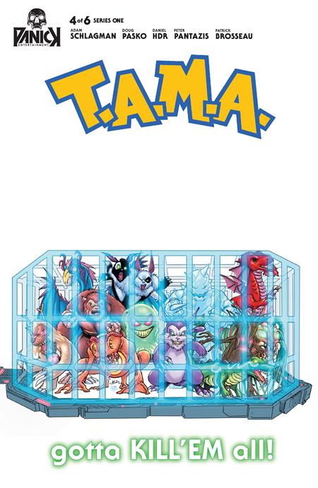 Weekly Pull list - TAMA #4 (OF 6) CVR B DANIEL HDR COMPANIMALS POKEMON HOMAGE VAR (MR)