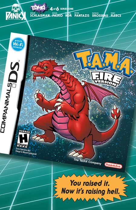 Weekly Pull list - TAMA #4 (OF 6) CVR C INC 1:10 TONY FLEECS RETRO VIDEOGAME HOMAGE VAR (MR)