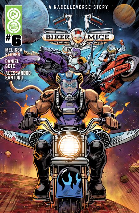  SEP251084 | BIKER MICE FROM MARS (2025) @6 CVR B PATRICK SPAZIANTE HANDBOOK VAR PRE ORDER/ÖN SİPARİŞ [SEP25] | ONI  