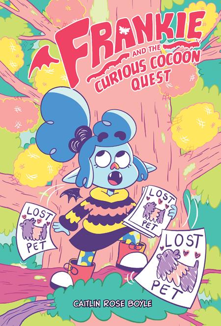  SEP251487 | FRANKIE AND THE CURIOUS COCOON QUEST HC PRE ORDER/ÖN SİPARİŞ [SEP25] | ONI  
