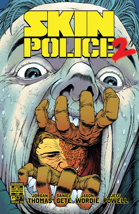  SEP250244 | SKIN POLICE 2 @3 (OF 4) CVR A DANIEL GETE PRE ORDER/ÖN SİPARİŞ [SEP25] | ONI  