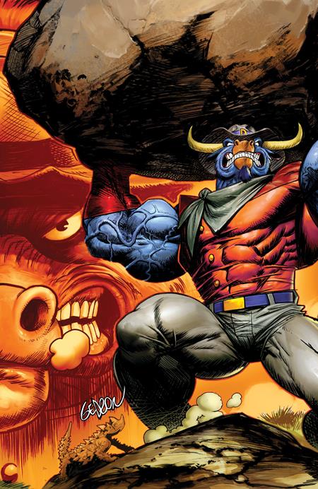 WILD WEST COW-BOYS OF MOO MESA #3 (OF 4) CVR D INC 1:10 JUAN GEDEON FULL ART VAR