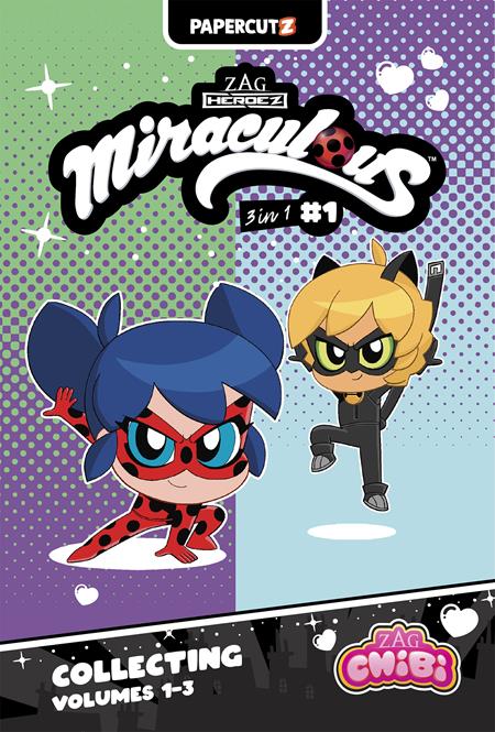  SEP250850 | MIRACULOUS LADYBUG CHIBI 3 IN 1 TP VOL 01 PRE ORDER/ÖN SİPARİŞ [SEP25] | LUNAR  