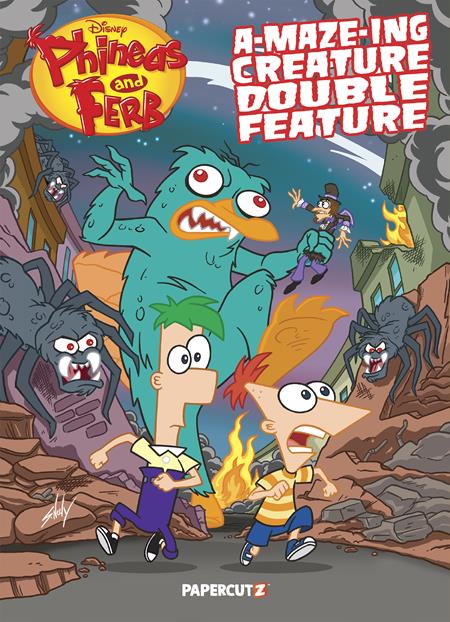  SEP251090 | PHINEAS AND FERB A MAZE ING CREATURE DOUBLE FEATURE TP PRE ORDER/ÖN SİPARİŞ [SEP25] | LUNAR  