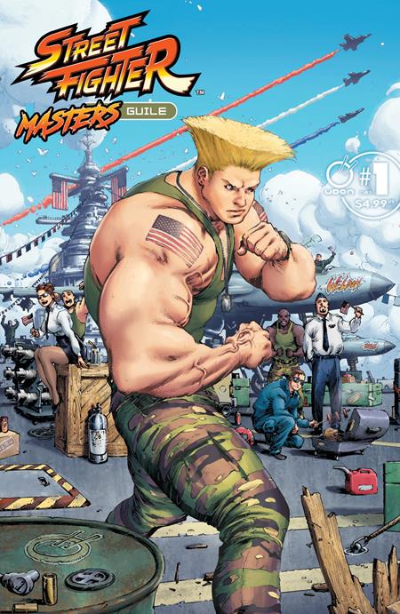 Weekly Pull list - STREET FIGHTER MASTERS GUILE #1 (ONE SHOT) CVR D INC 1:5 MATTHEW WELDON VAR