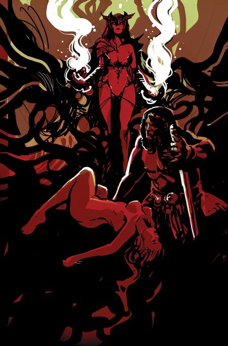 CIMMERIAN A WITCH SHALL BE BORN #1 (OF 3) CVR E INC 1:25 STEPHANNE PERGER LAYOUT VIRGIN VAR (MR)