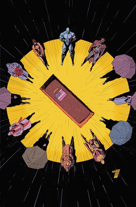  SEP200920261045 | JUSTICE LEAGUE UNLIMITED @25 CVR F CLAY MANN WATCHMEN 40TH ANNIVERSARY CARD STOCK VAR PRE ORDER/ÖN SİPARİŞ [SEP26] | DC  