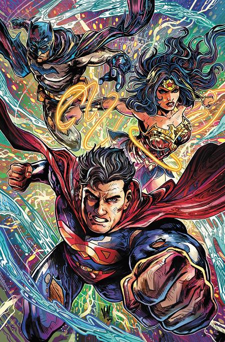 JUSTICE LEAGUE UNLIMITED #25 CVR J INC 1:25 VINCENZO RICCARDI CARD STOCK VAR