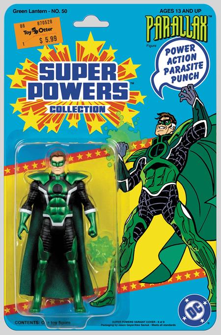  SEP200920261033 | GREEN LANTERN @50 FACSIMILE EDITION CVR B JASON GEYER & ALEX SAVIUK PARALLAX SUPER POWERS CARD STOCK VAR PRE ORDER/ÖN SİPARİŞ [SEP26] | DC  
