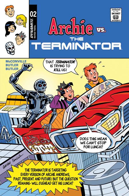  SEP200920260141 | ARCHIE VS THE TERMINATOR @2 CVR D BILL GALVAN VAR PRE ORDER/ÖN SİPARİŞ [SEP26] | LUNAR  