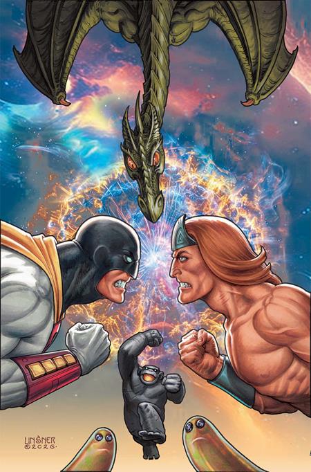 SPACE GHOST VS THE HERCULOIDS #3 CVR H INC 1:15 JOSEPH MICHAEL LINSNER VIRGIN VAR