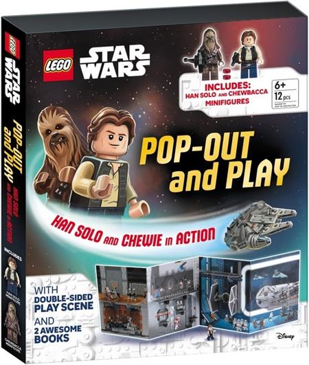 LEGO STAR WARS POP-OUT AND PLAY HAN SOLO AND CHEWIE IN ACTION TP