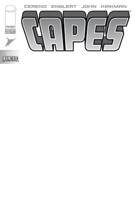  SEP200920261134 | INVINCIBLE UNIVERSE CAPES @13 CVR F BLANK SKETCH VAR PRE ORDER/ÖN SİPARİŞ [SEP26] | IMAGE  