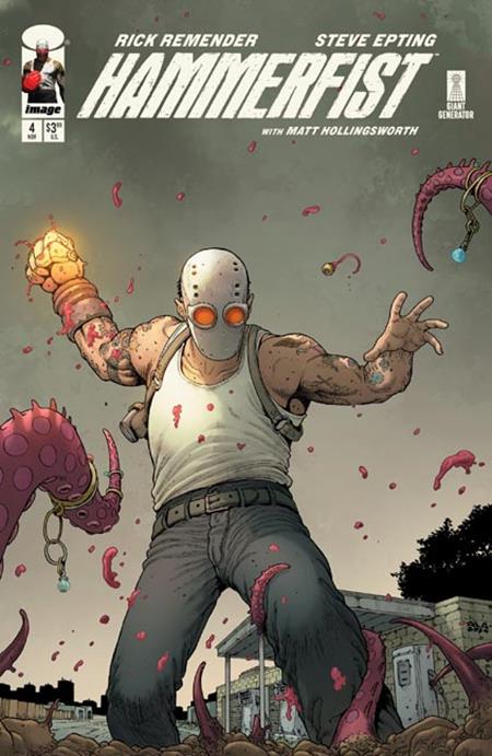 HAMMERFIST #4 CVR B ANDRE LIMA ARAUJO VAR (MR)