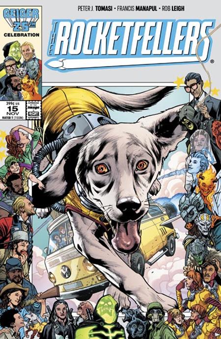  SEP200920261151 | ROCKETFELLERS @15 CVR B BRYAN HITCH & BRAD ANDERSON GEIGER @25 ANNIVERSARY VAR PRE ORDER/ÖN SİPARİŞ [SEP26] | IMAGE  
