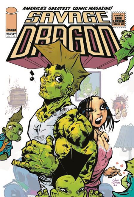  SEP200920261156 | SAVAGE DRAGON @284 CVR C ADAM ARCHER VAR PRE ORDER/ÖN SİPARİŞ [SEP26] | IMAGE  
