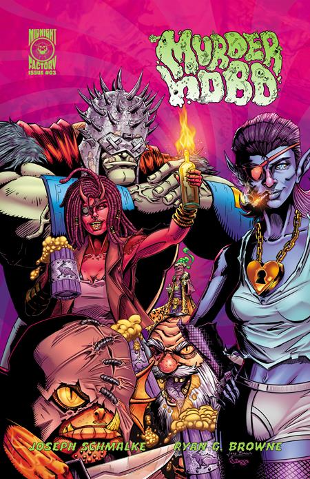 MURDER HOBO #3 CVR C 10 COPY BAGGS BROTHERS UNLOCK VAR (MR)