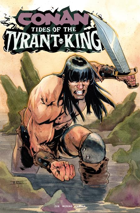 CONAN THE BARBARIAN TIDES OF THE TYRANT KING #3 (OF 4) CVR A MAHMUD ASRAR (MR)