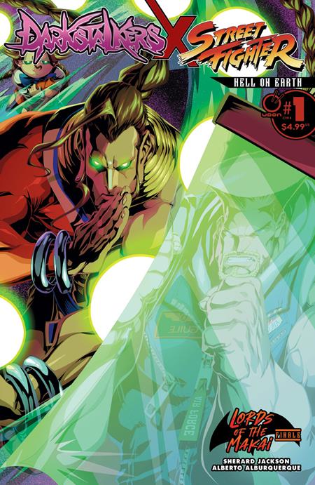  SEP200920260260 | DARKSTALKERS X STREET FIGHTER HELL ON EARTH @1 (ONE SHOT) CVR B JEFFREY CRUZ VAR PRE ORDER/ÖN SİPARİŞ [SEP26] | LUNAR  
