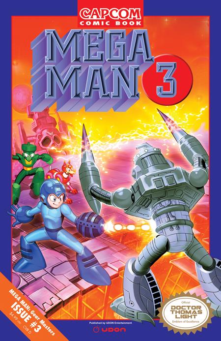 MEGA MAN GEAR MASTERS #3 (OF 5) CVR D INC 1:5 GENZOMAN VAR
