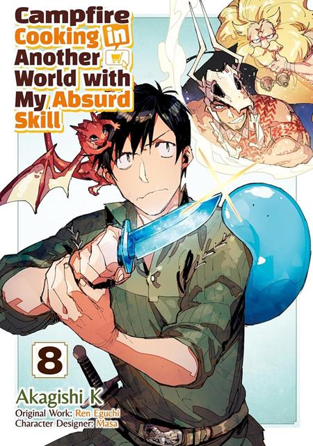  SEP200920260580 | CAMPFIRE COOKING IN ANOTHER WORLD WITH MY ABSURD SKILL TP VOL 08 PRE ORDER/ÖN SİPARİŞ [SEP26] | LUNAR  