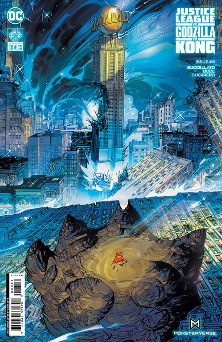 JUSTICE LEAGUE VS GODZILLA VS KONG #3 (OF 7) CVR E INC 1:50 ARIST DEYN CARD STOCK VAR