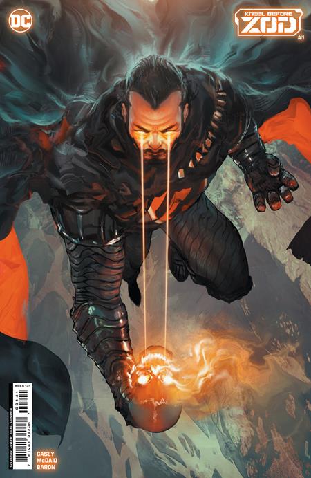 KNEEL BEFORE ZOD #1 (OF12) CVR E INC 1:25 RAFAEL SARMENTO CARD STOCK VAR