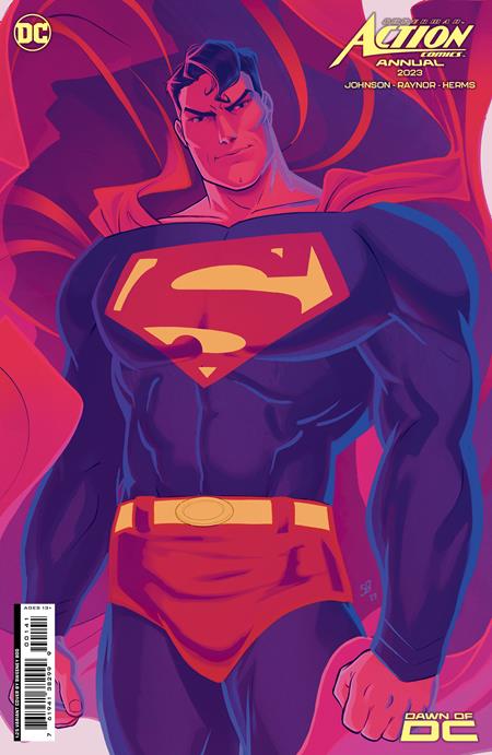 ACTION COMICS 2023 ANNUAL #1 (ONE SHOT) CVR D INC 1:25 SWEENEY BOO CARD STOCK VAR